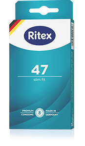 Ritex 47 - Slim Fit - Particularly secure feeling RITEX 47 condoms