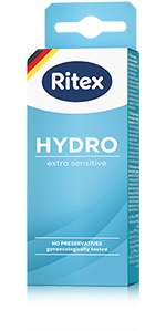 Ritex Hydro - Sensitive Gel - Free from preservatives Ritex HYDRO sensitive lubricant